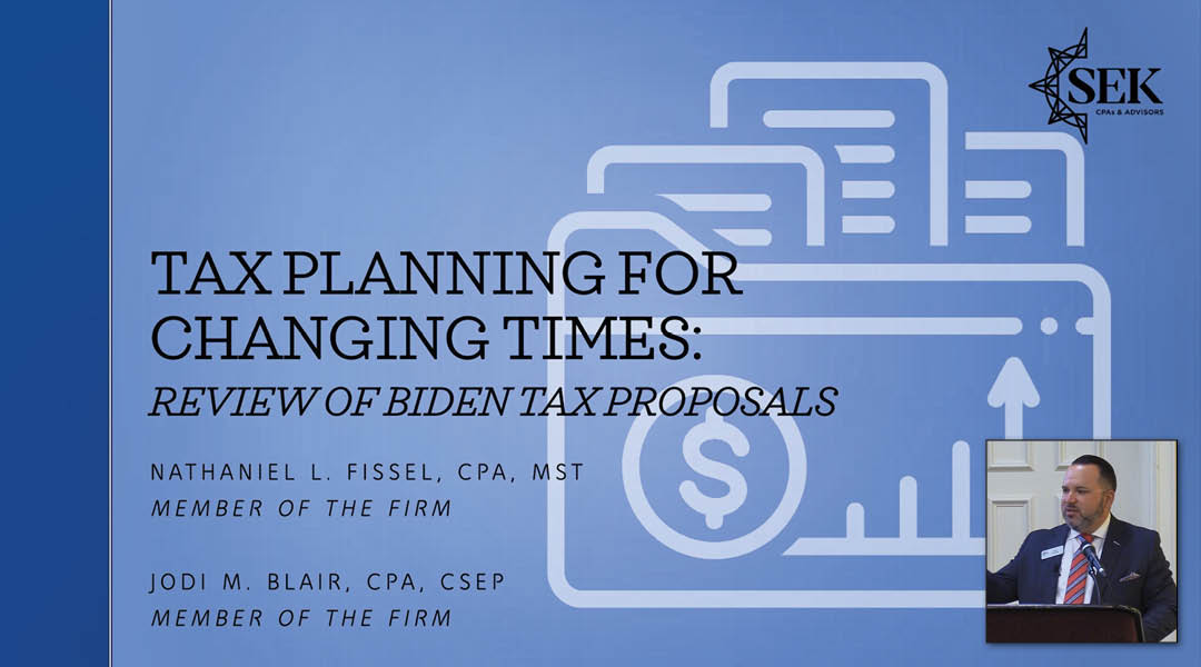 President Biden's Tax Plan SEK